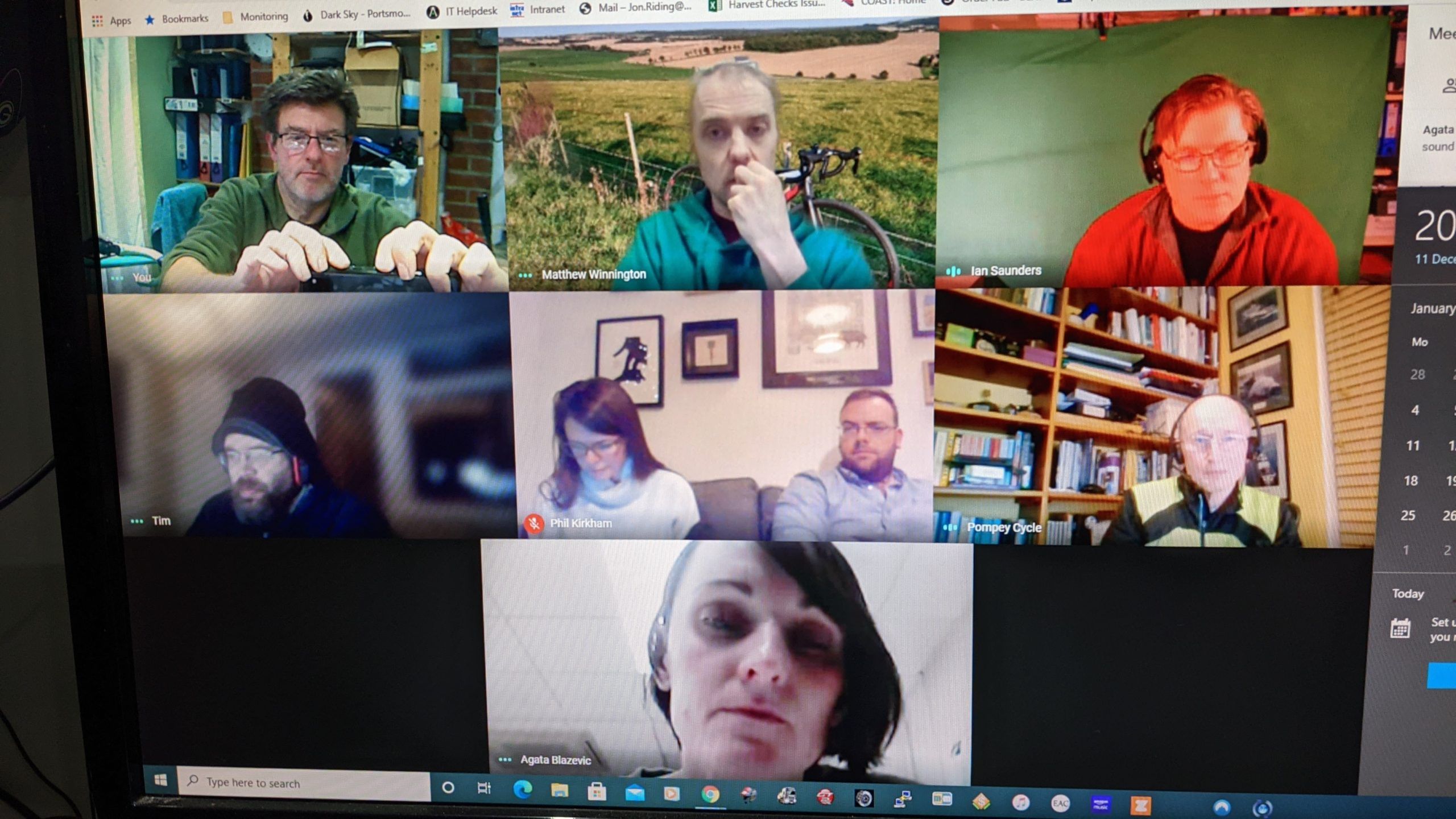 December committee meeting