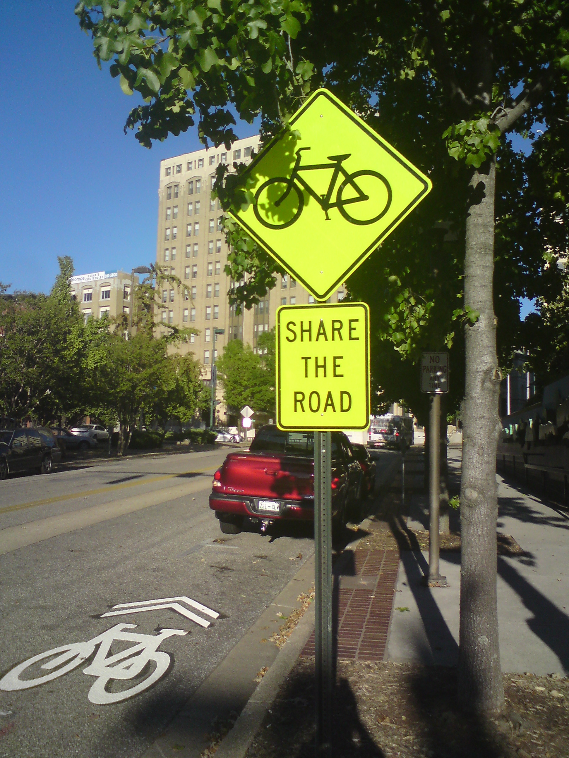 Share the Road Sign